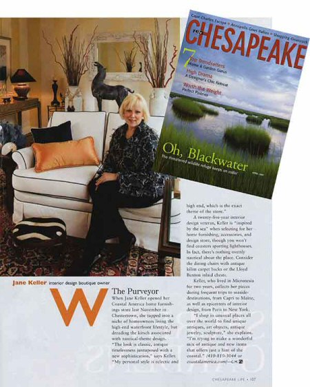 Chesapeake Life Article